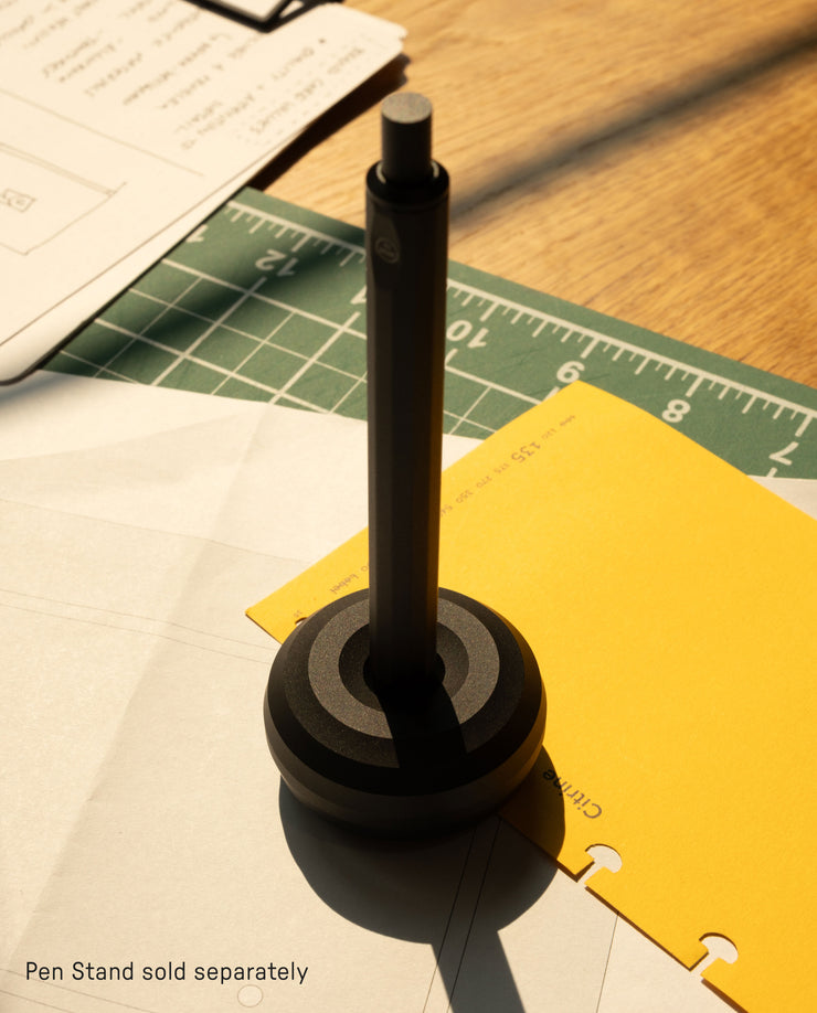 HMM Paperweight Pen Stand (Black)